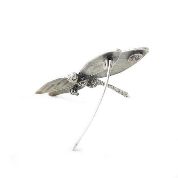Spilla libellula azzurra - immagine 2