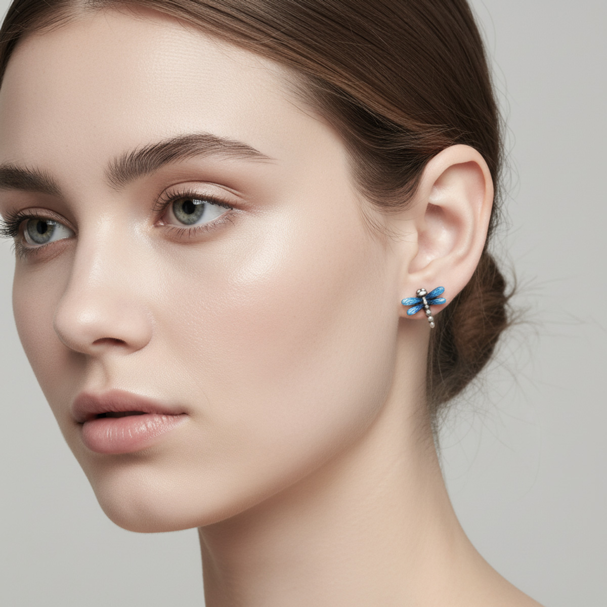 Orecchini libelluline azzurre - immagine 6
