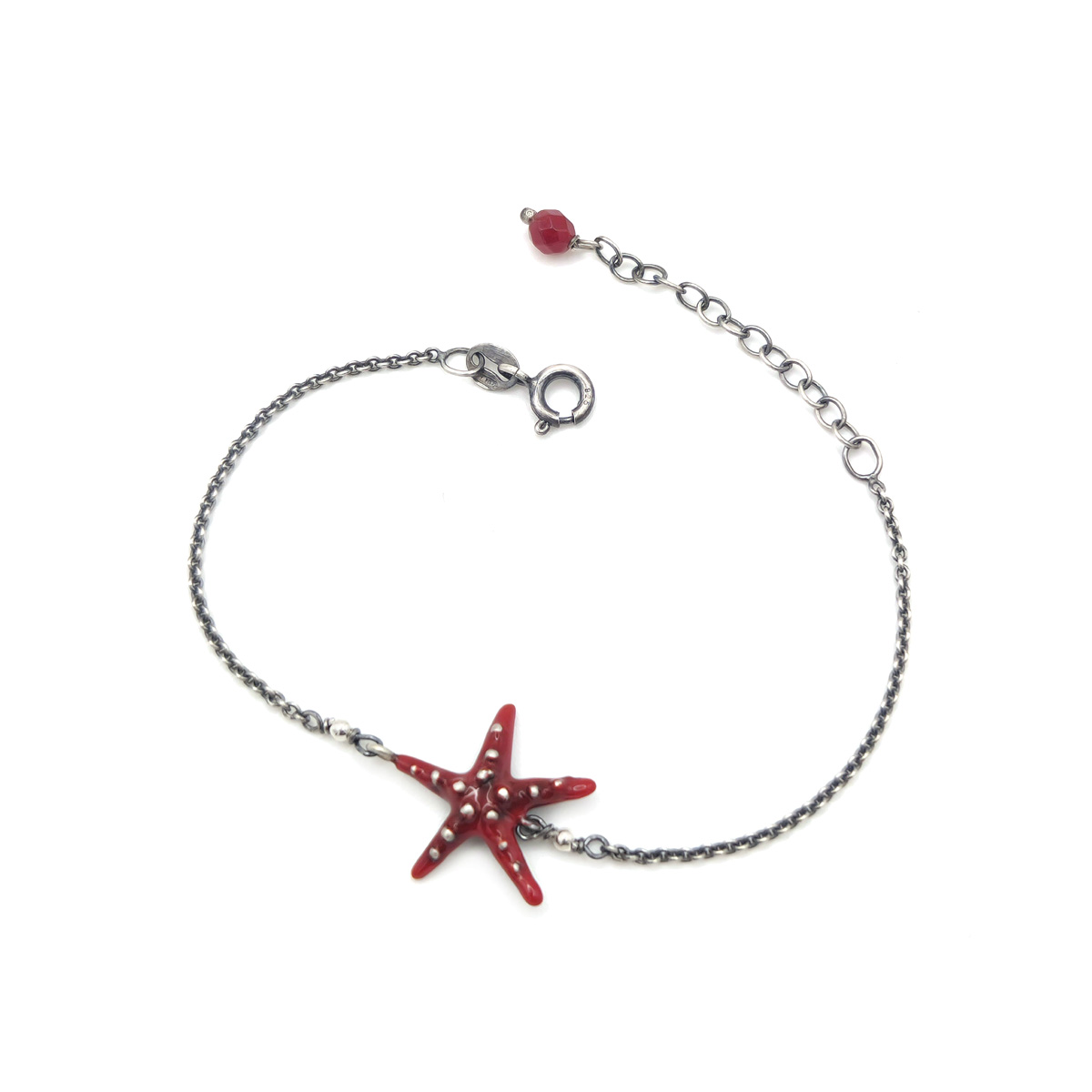 bracciale-stella-marina-rossa